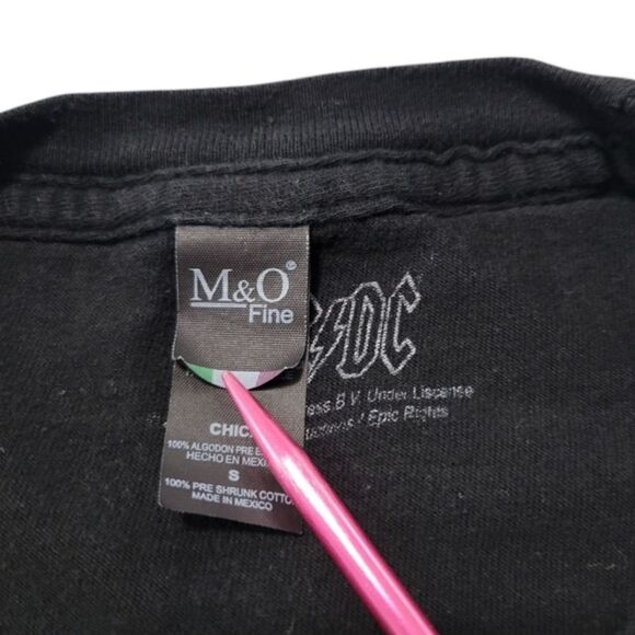 AC DC Shirt Size Small AC DC Band Tee Rock & Roll Tee AC DC Graphic Print Shirt - Picture 7 of 7